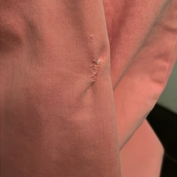 Free People We the Free Venice Beach Pink High Rise Flare Jeans Size 30 - Picture 8 of 10